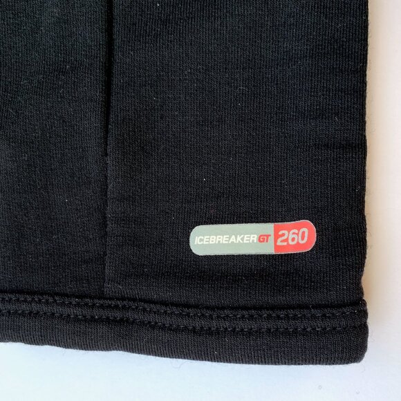 ICEBREAKER GT 260 midweight 98 merino spandex zip pockets full zip Hood jacket S - Picture 12 of 15